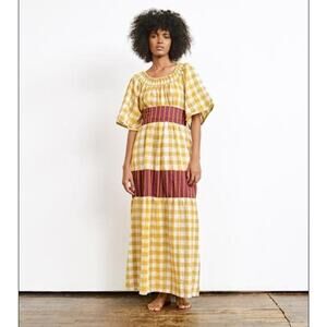 Ace & Jig Casa Maxi Dress Size XL in Fez